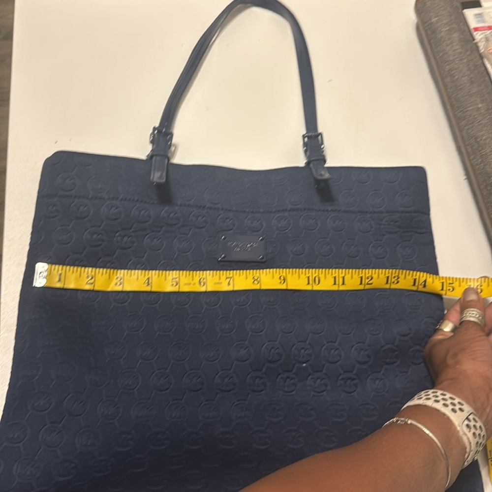 Michael Kors tote bag navy blue - Picture 9 of 9
